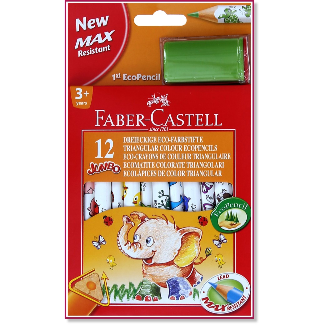   Faber-Castell Jumbo - 12    - 