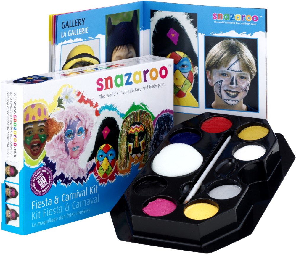    Snazaroo Fiesta and Carnival - 11    Painting kit - 