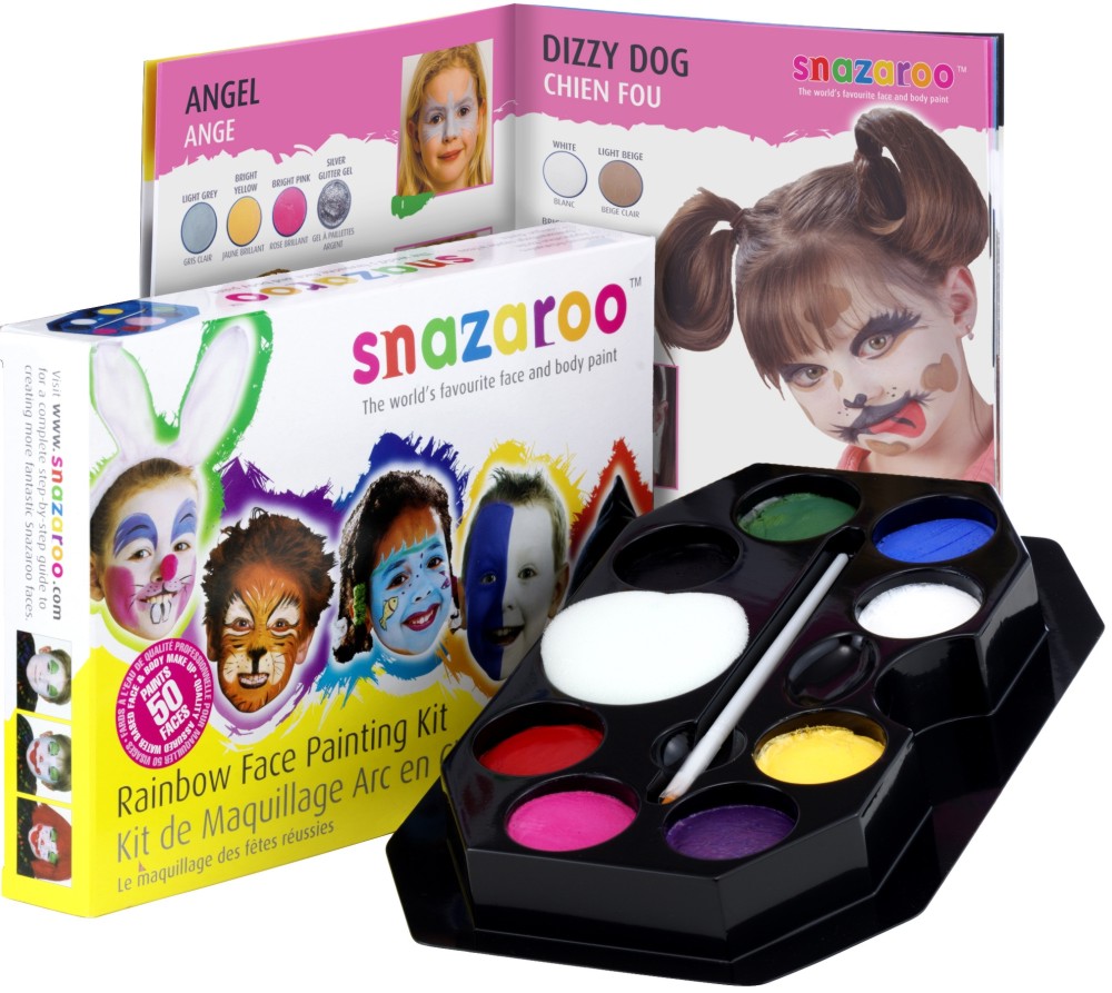    Snazaroo Rainbow - 11    Painting kit - 