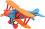 Самолет - Дървен 3D пъзел за оцветяване от серията "Mara" - пъзел