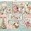    Stamperia -   - 10 , 30.5 x 30.5 cm   Pink Christmas - 