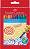 Восъчни стик пастели Faber-Castell Twist - 12 цвята - 