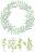 ����� �� ������ �� ��������� � ����� Sizzix Wild Leaves Wreath - 6 ���� �� 1.60 �� 13.67 cm - 