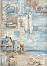   Stamperia -    - A4   Silent sea - 