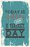  Simetro books Today is a perfect day - 11 x 16 cm   Vintage gifts - 