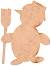      MDF - 7.3 / 10 / 0.3 cm - 