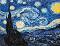 Рисуване по номера Rosa - Звездна Нощ Ван Гог - 45 x 35 cm - 