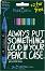 ���������� ������� ������� Faber-Castell Frost - 8 ����� �� ������� Multimark - 