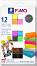 ��������� ����� � ������ ����� Fimo Neon - 12 x 25 g - 