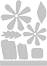        Sizzix Daisy Flower Mix - 8  - 