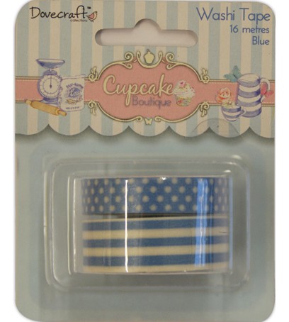 Декоративно тиксо Dovecraft Washi Tape - 2 броя от серията Cupcake Boutique - 