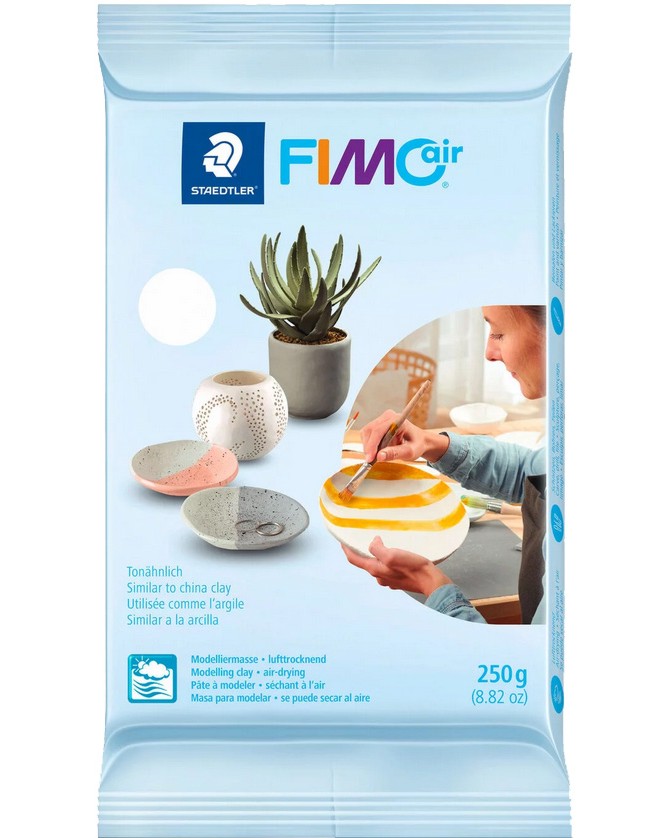 Самовтвърдяваща се глина Fimo Air Basic Самовтвърдяваща се глина Fimo Air Basic - 250, 500 или 1000 g -