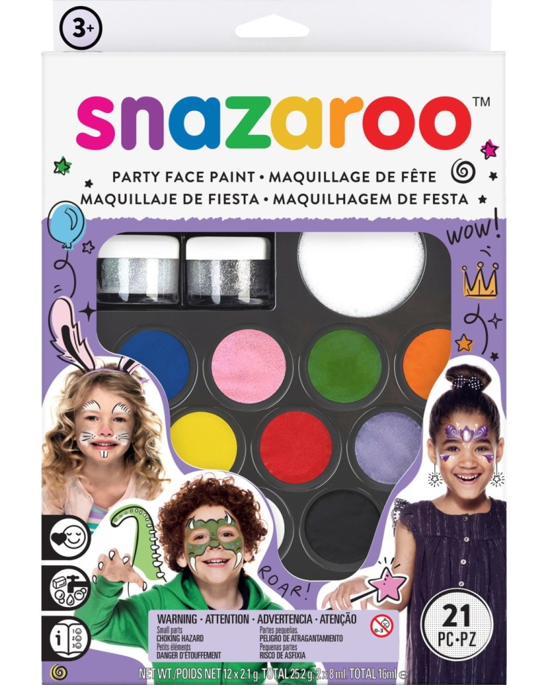    Snazaroo Party - 12 , 2 , 2   4  - 