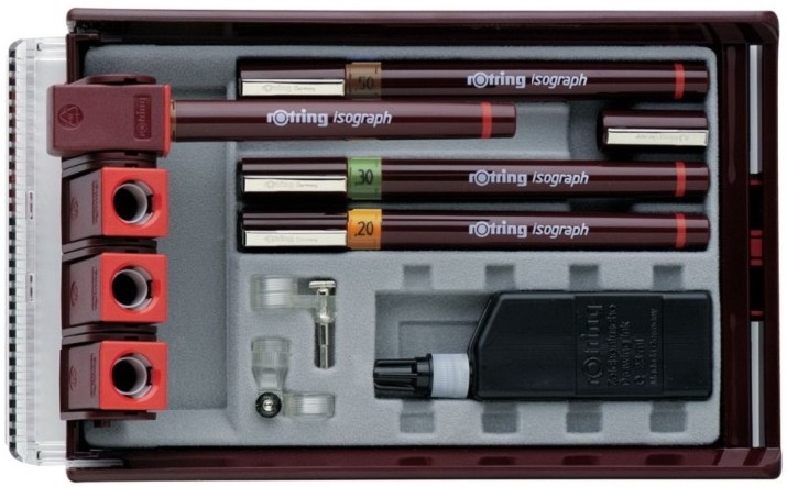 �������� Rotring - 4 �������� ���, ��������� �� ������ � �������� - 