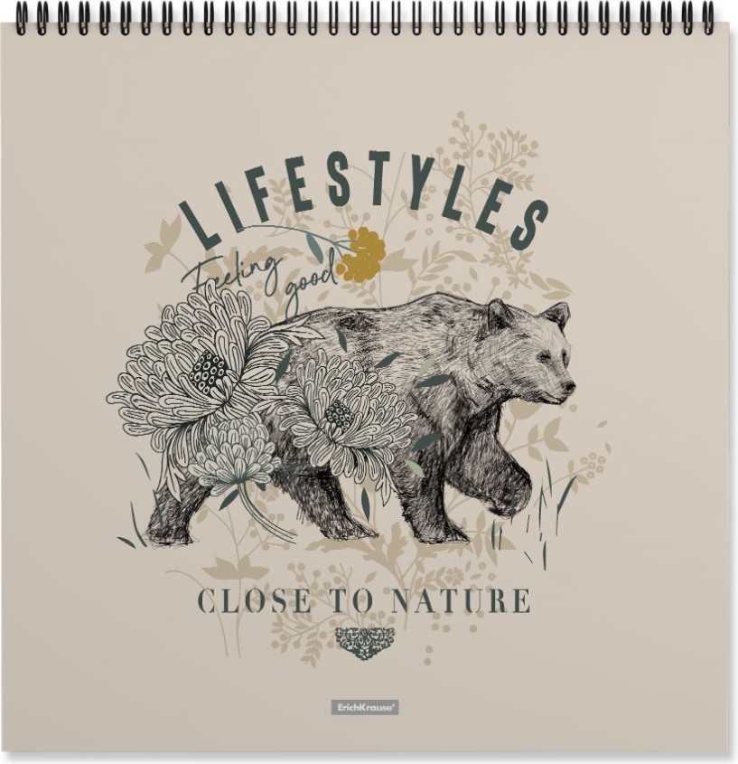 ������� �� �������� Erich Krause - 40 �����, � ������� 29.7 x 31.8 cm, 120 g/m<sup>2</sup> �� ������� Natural Life - 
