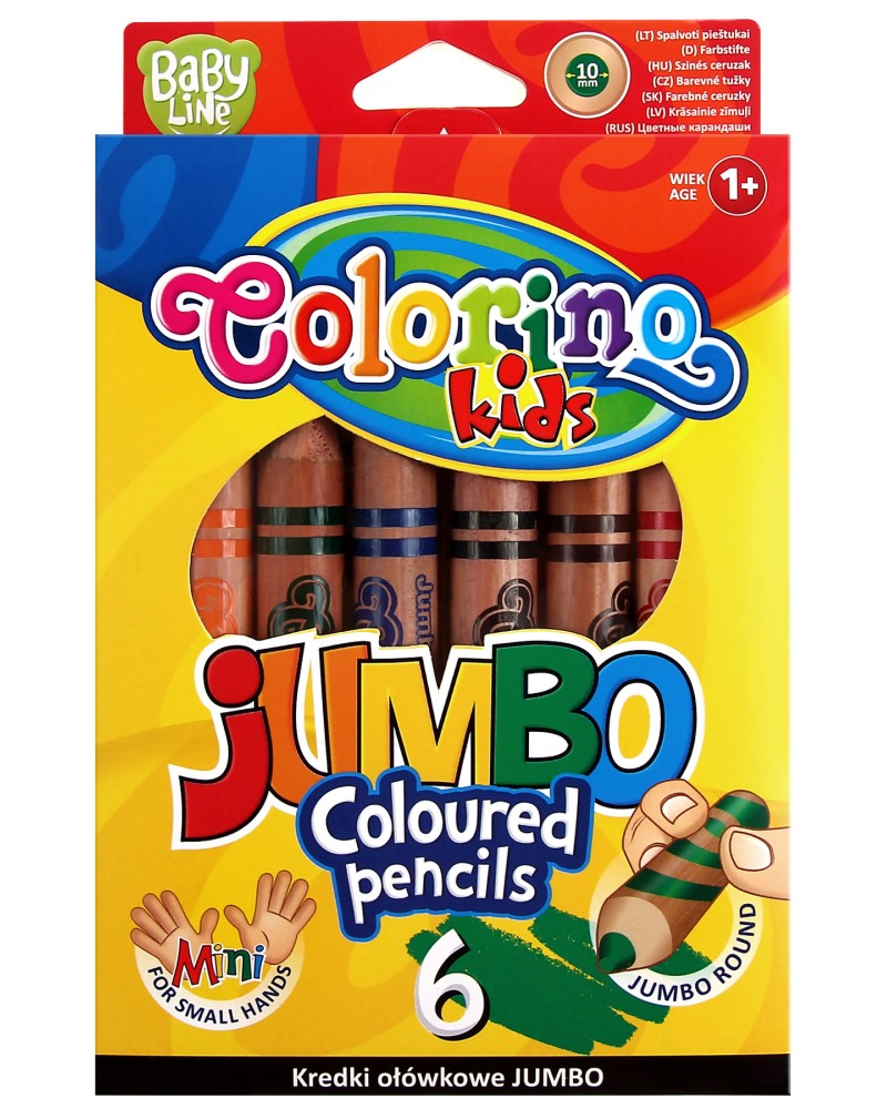 ������ ������ Colorino Kids Extra Jumbo - 6 ����� � �������� - 