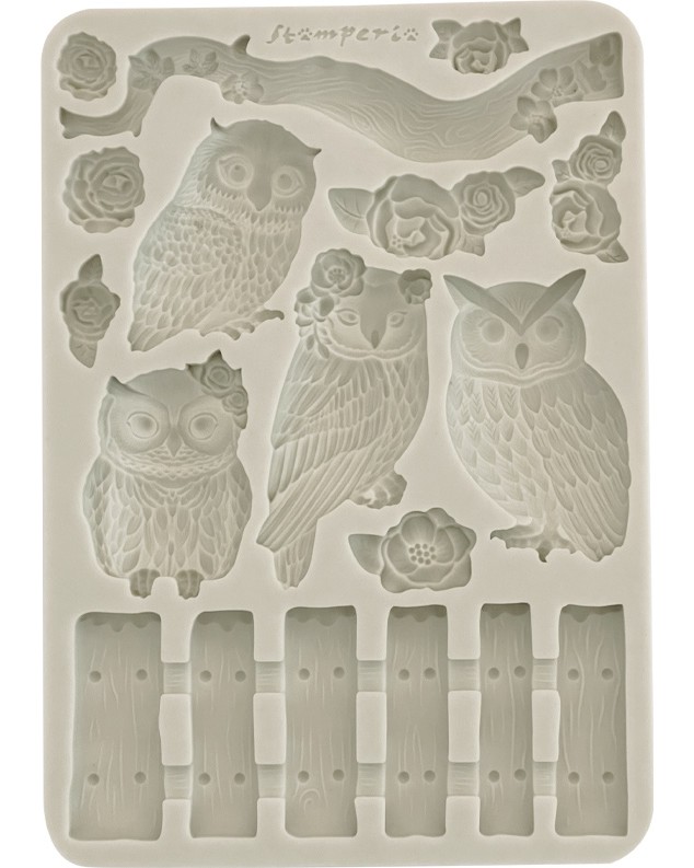  3D  Stamperia -  - 14.8 x 21 cm   The Owl's House - 