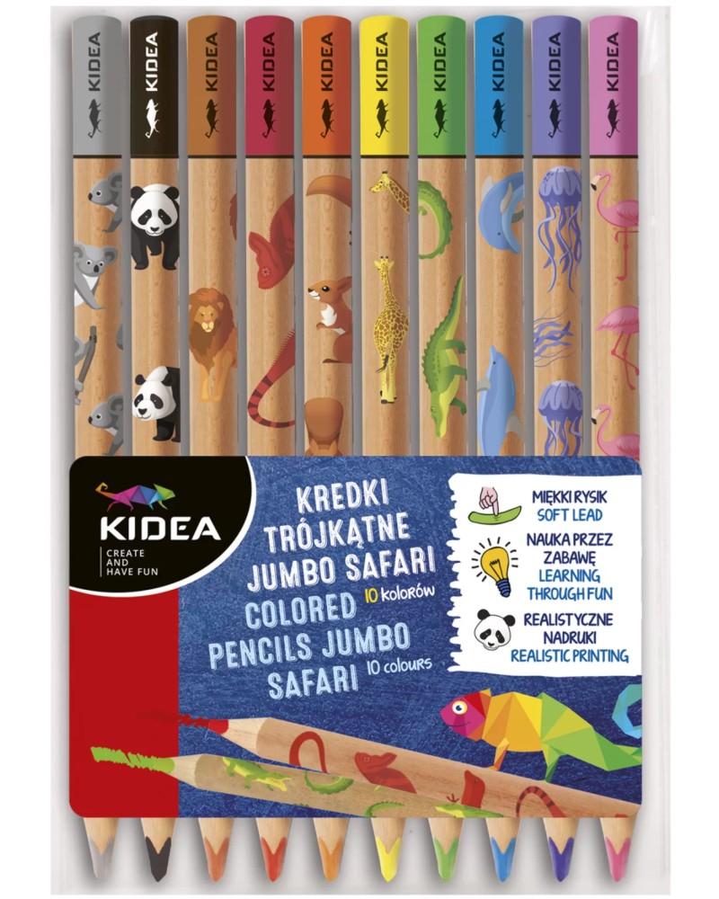 ������ ������ Kidea Jumbo Safari - 10 ����� - 