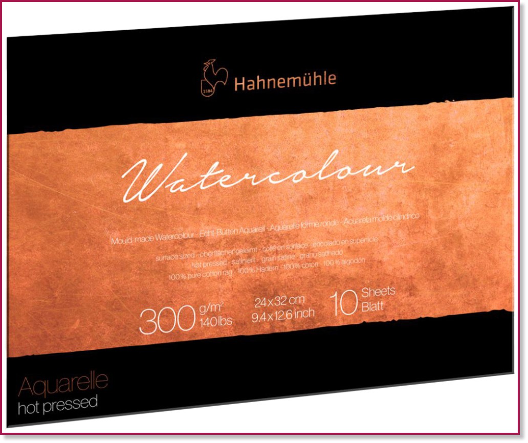 ������� �� ������� � ������ ������ Hahnemuhle - 10 �����, 24 x 32 cm, 300 g/m<sup>2</sup> �� ������� The Colection - �������
