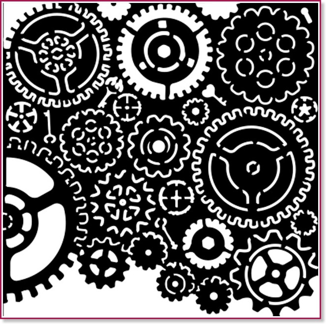 ������ Stamperia - ����� ������ - 12 x 12 cm - 