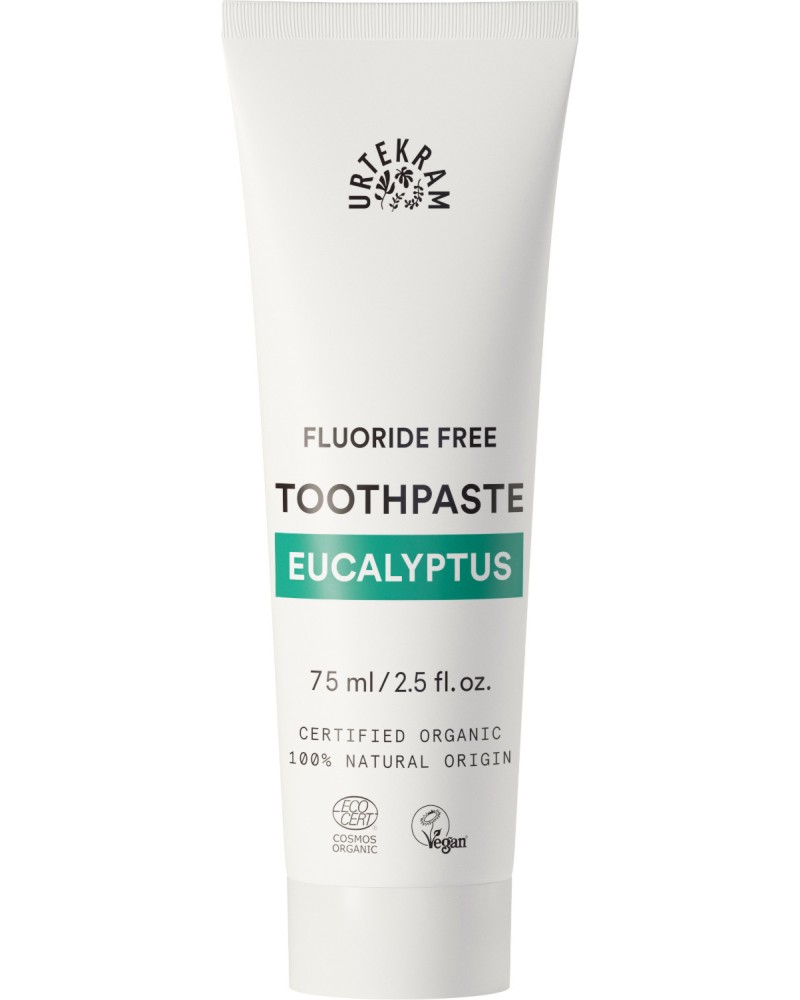 Urtekram Eucalyptus Toothpaste -     ,   -   