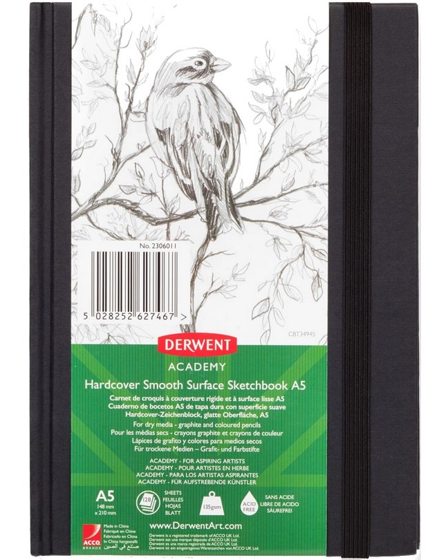    Derwent Academy - 64 , 135 g/m<sup>2</sup> - 