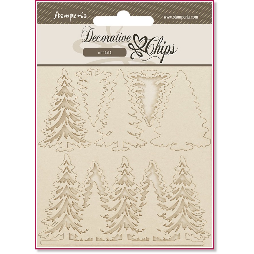 ������� �� ����� ������ Stamperia - ���� - 14 x 14 cm �� ���������� Gear up for Christmas - 