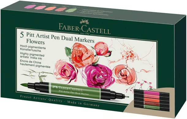 �������� ��������� ������� Faber-Castell Flawers - 5 ����� �� ������� Albrecht Durer - 