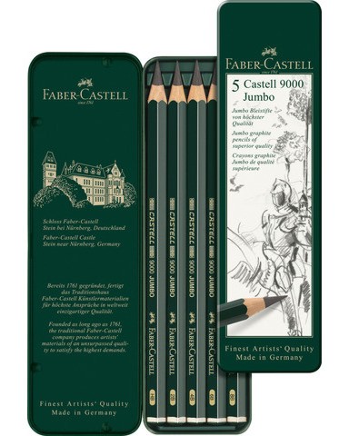  Faber-Castell Castell 9000 Jumbo - 5     - 