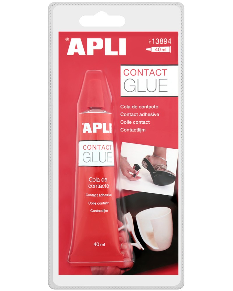 Контактно лепило Apli Контактно лепило Apli - 40 ml -