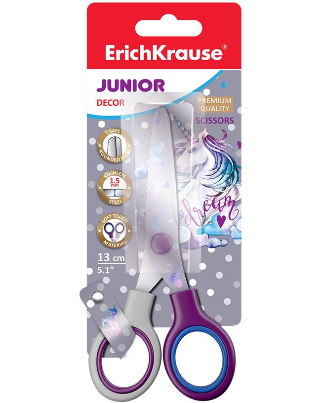   Erich Krause Junior Decor Dream Unicorn - 13 cm - 
