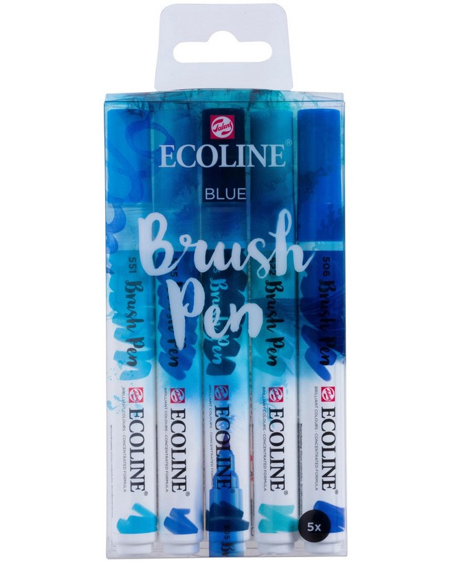   Royal Talens Blue - 5    Ecoline - 