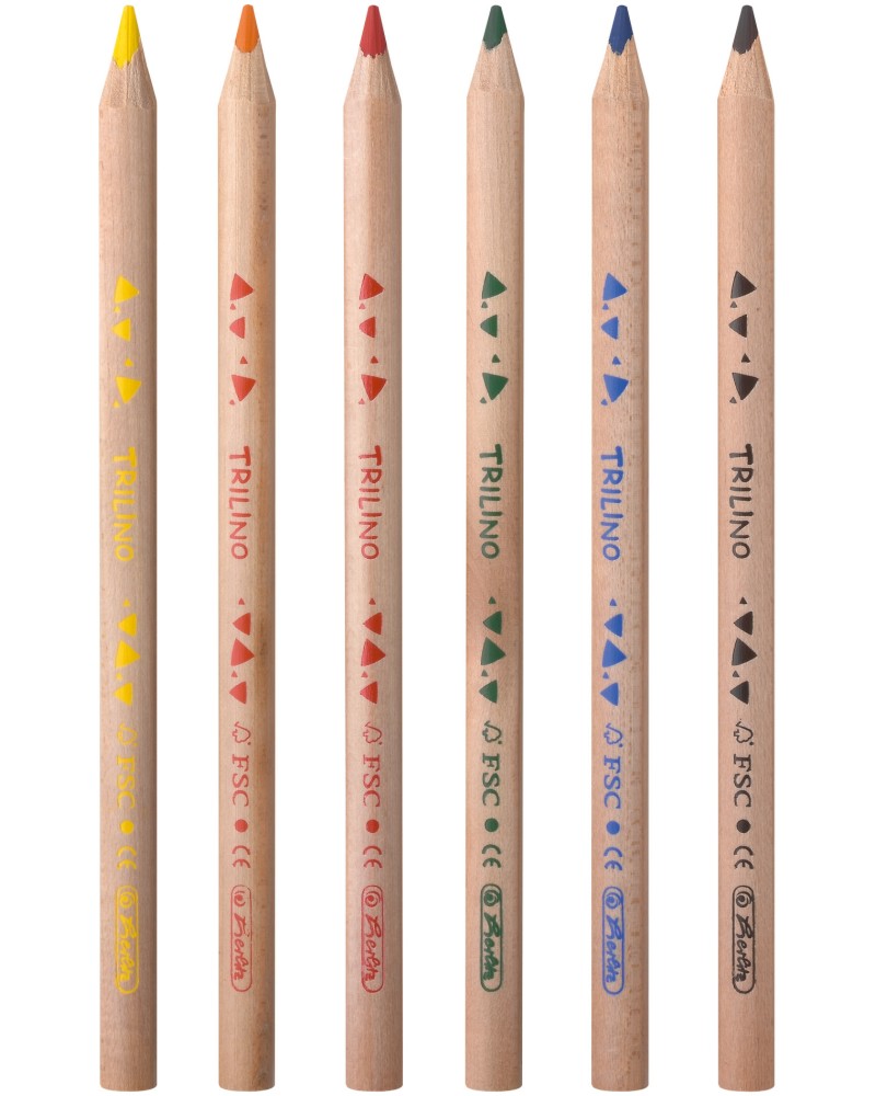 ������ ������ Herlitz Trilino - 6 ��� 12 ����� - 