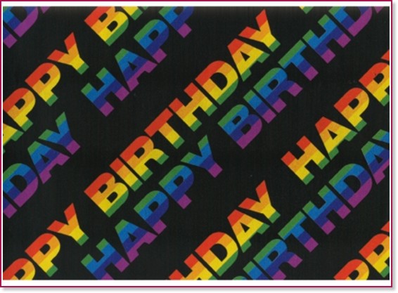   Susy Card - Happy Birthday - 70 x 200 cm - 