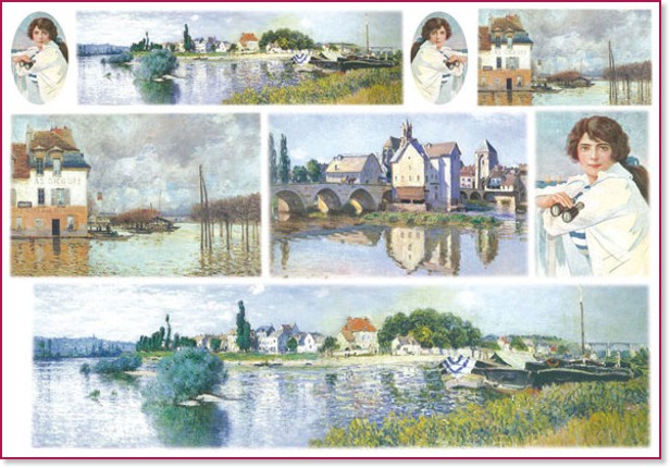 ��������� ������ Stamperia - ������ ������� - 48 x 33 cm - 