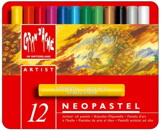 ������� ������� Caran d'Ache Neopastel - 12, 24, 48 ��� 96 ����� �� ������� Artist - 