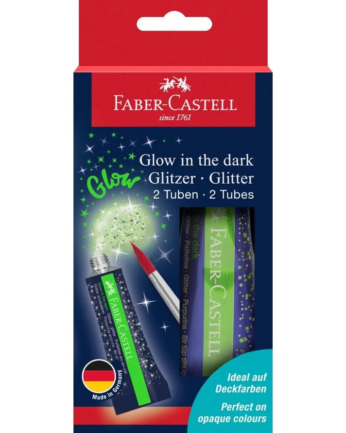 ������� �� ����� ����� ������� Faber-Castell - 2 ���� x 12 ml - 