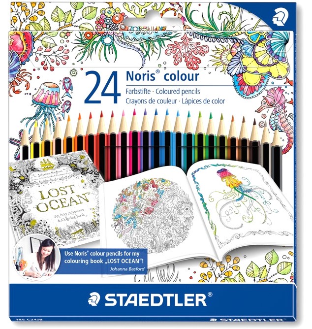  Staedtler Noris Colour 185 - 24    #MyCreativeEscape - 