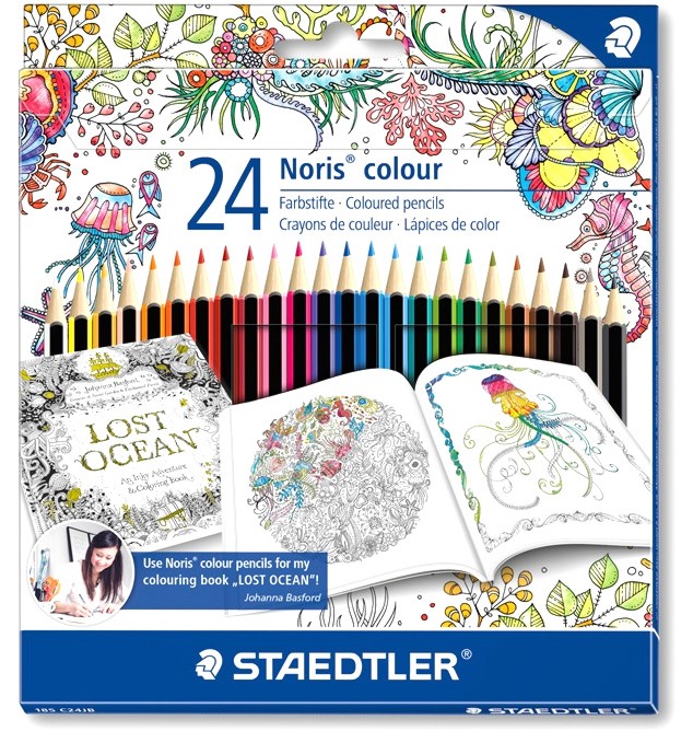 ������ ������ Staedtler Noris Colour - 24 ����� �� ������� #MyCreativeEscape - 