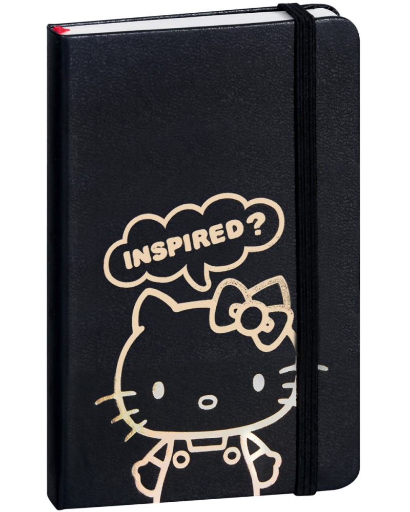   Moleskine Hello Kitty Black - 9 x 14 cm - 