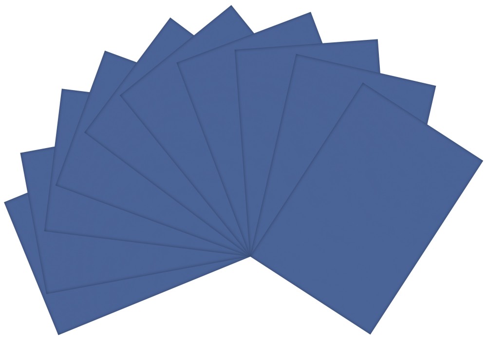 Полупрозрачна хартия Daco - Синя - 10 броя, A4, 100 g/m<sup>2</sup> - 