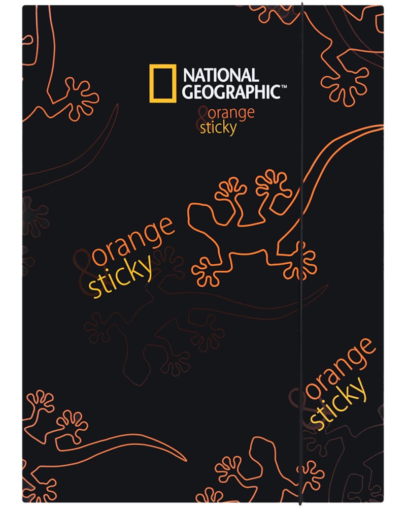    - Orange Sticky -  A4   National Geographic - 