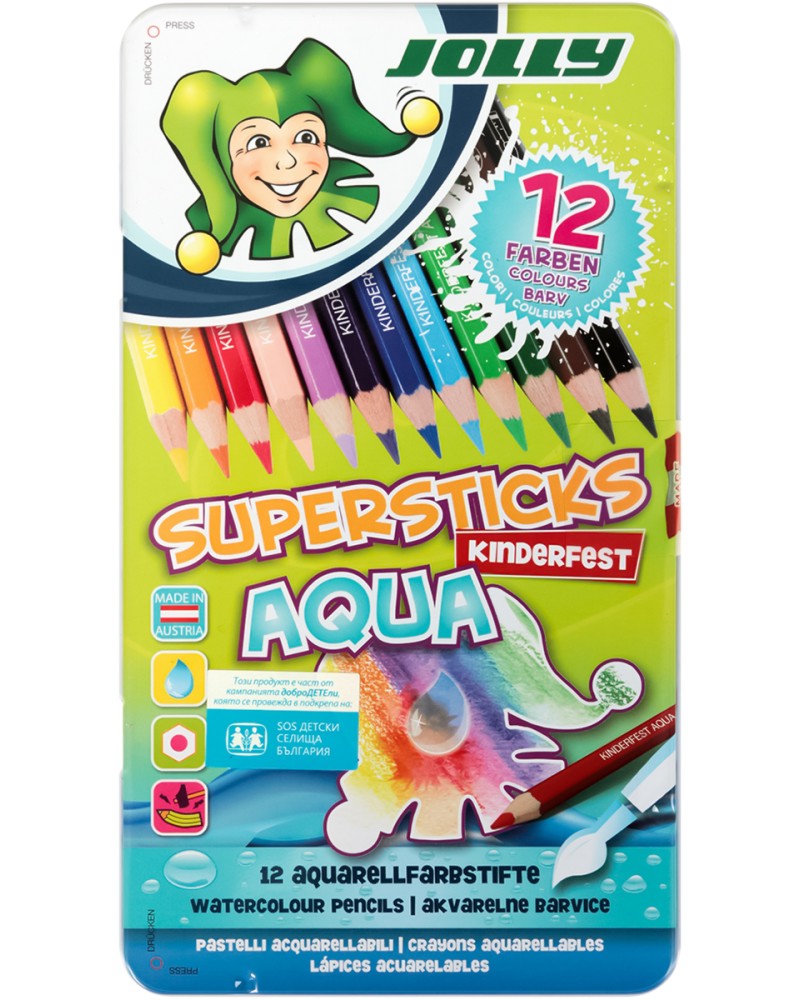 ��������� ������ Jolly Kinderfest Aqua - 12, 24 ��� 36 ���� � ������� ����� - 