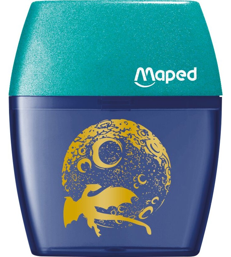 Двойна острилка Maped Двойна острилка Maped - С контейнер от серията Dragon - острилка