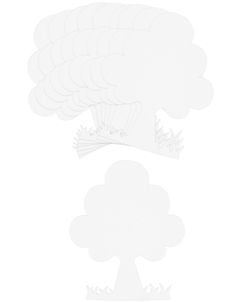 Картонени дървета Baker Ross store.bg