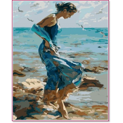 �������� �� ������ PaintBoy - ������ � ������ - 40 x 50 cm - 