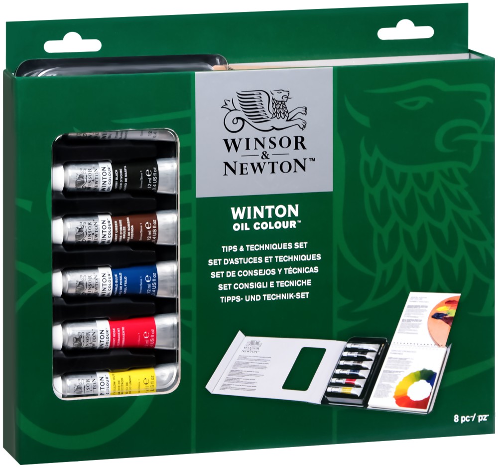   Winsor & Newton - 6  x 12 ml,      Winton - 