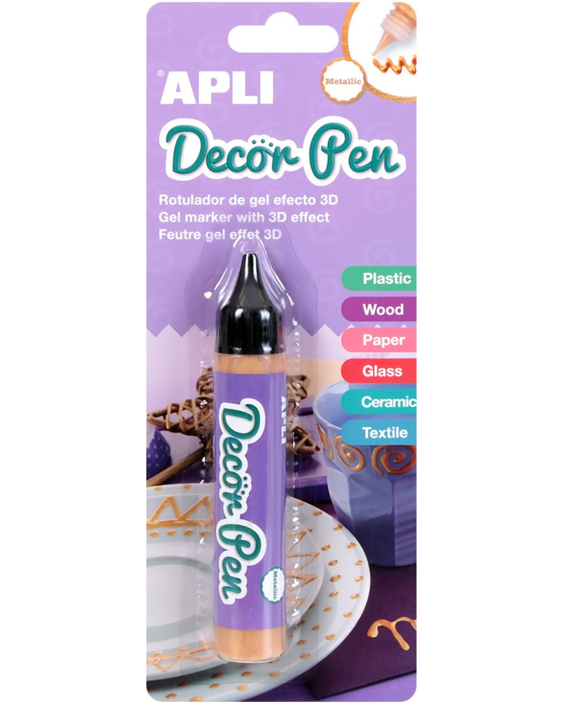 3D контур Apli Decor Pen 3D контур Apli Decor Pen - 25 ml -