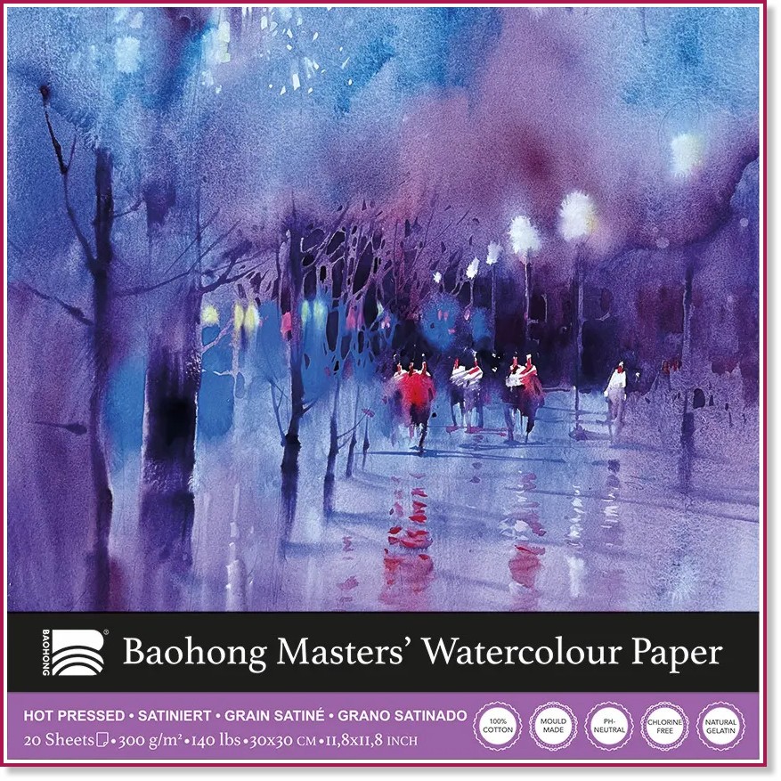 ������� �� ������� Baohong Viktoria Prischedko - 20 �����, 30 x 30 cm, 300 g/m<sup>2</sup> �� ���������� Masters choice - �������