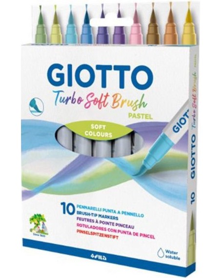       Giotto Turbo Soft Pastel - 10   - 